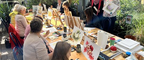 Aquarell-Atelier im Tropica