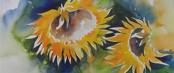 Aquarell-Mitmach-Atelier - Der späte Sommer - Leuchtet!