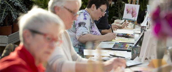 Aquarell-Mitmach-Atelier - Der späte Sommer - Leuchtet!