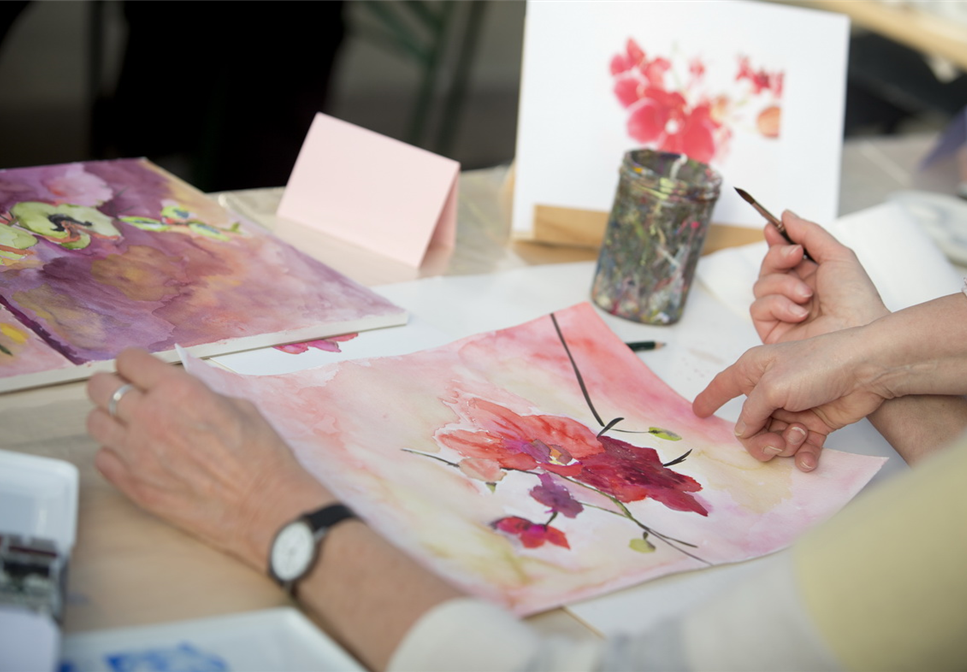 Aquarell-Atelier im Tropica