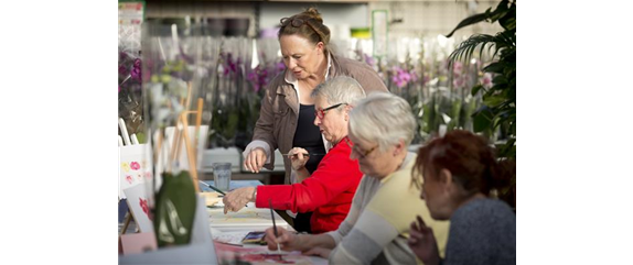 Aquarell-Atelier im Tropica