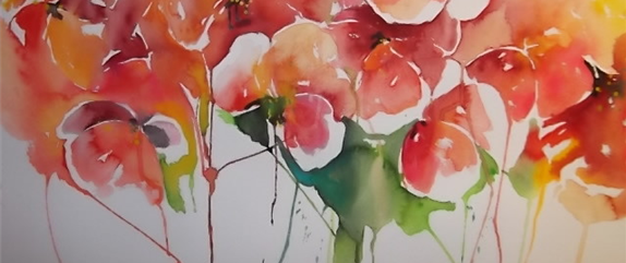 Aquarell-Mitmach-Atelier - Der späte Sommer - Leuchtet!